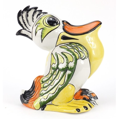 3641 - Lorna Bailey Studio Designs figure of Pedro the pelican, limited edition, 64/75, 33cm high