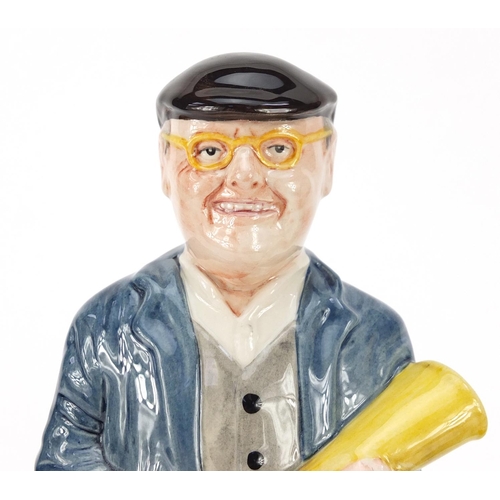 3251 - Two Lorna Bailey 2006 figures of Steaming Fred - limited edition 3/100 and Fred Dibnah - limited edi... 