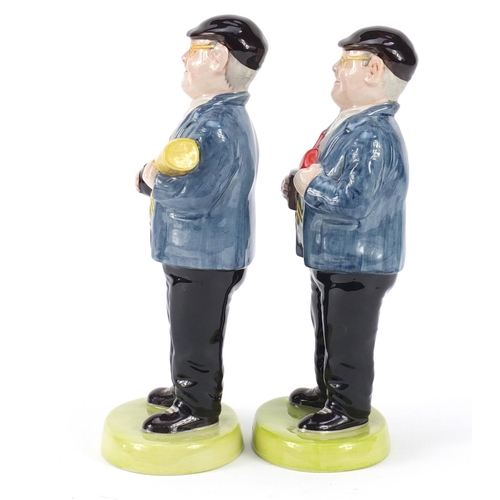 3251 - Two Lorna Bailey 2006 figures of Steaming Fred - limited edition 3/100 and Fred Dibnah - limited edi... 