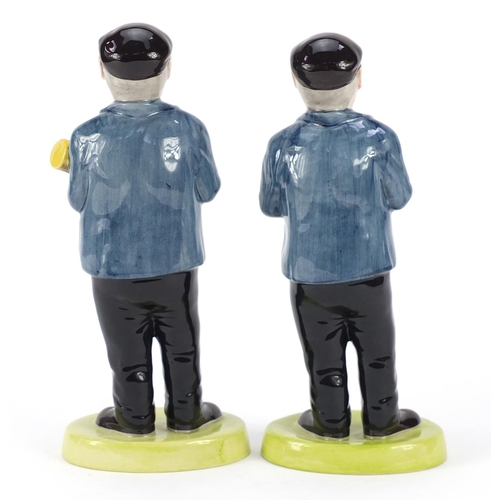 3251 - Two Lorna Bailey 2006 figures of Steaming Fred - limited edition 3/100 and Fred Dibnah - limited edi... 