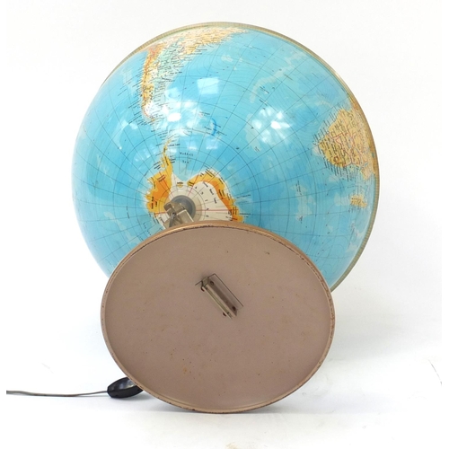 4007 - Large Illumina globe by Purnell & Sons of London, 58cm high