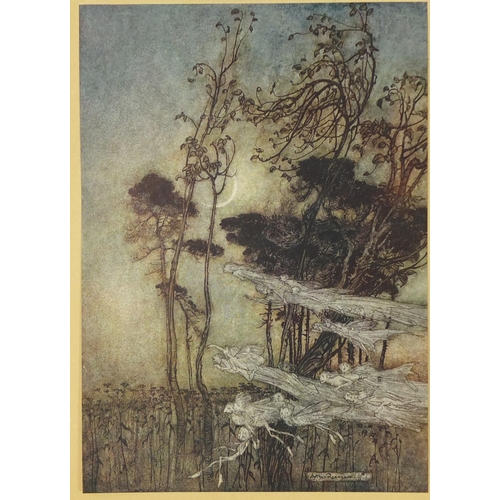 3873 - Midsummer's Night Dream by William Shakespeare, hardback book with illustrations by Arthur Rackham, ... 