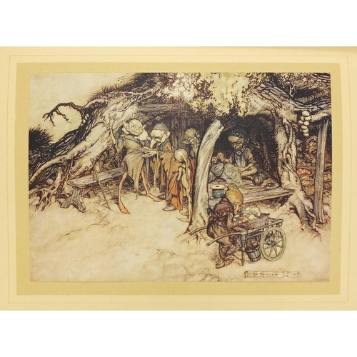 3873 - Midsummer's Night Dream by William Shakespeare, hardback book with illustrations by Arthur Rackham, ... 