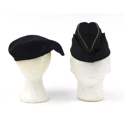 3417 - Two military interest berets comprising The Boys Brigade and ARP example dated 1942