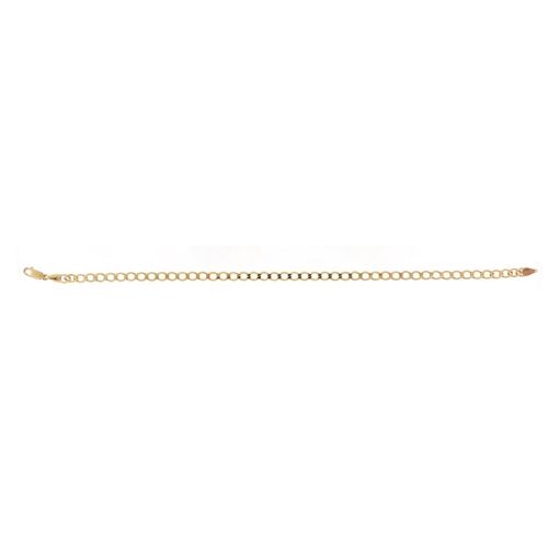 3720 - 9ct gold curb link bracelet, 22cm in length, 4.0g