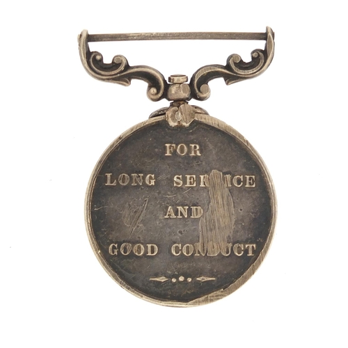 3193 - Victorian British military Army Long Service and Good Conduct medal awarded to 2111.SERG.J.WINGRAVE.... 