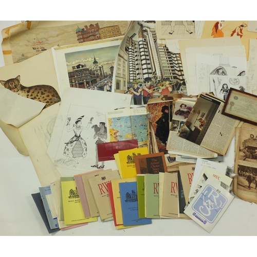 3090 - Large collection of photographs and ephemera previously belonging and relating to Alfred Daniels, Jo... 