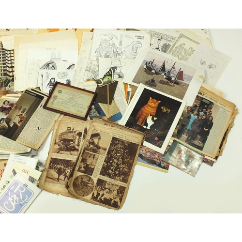 3090 - Large collection of photographs and ephemera previously belonging and relating to Alfred Daniels, Jo... 