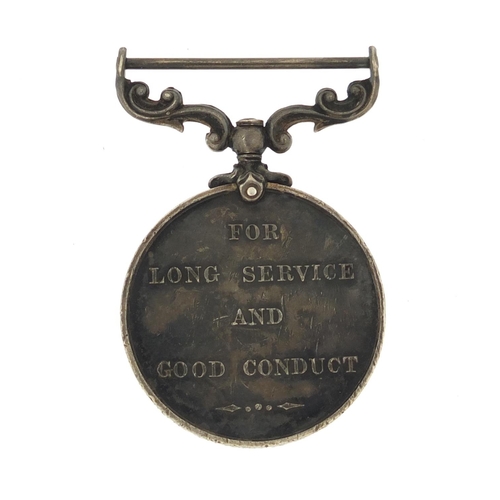 3520 - British military Edward VII Army Long Service and Good Conduct medal awarded to 3799BANDSJT:W.A.R.CO... 