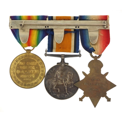 3626 - British military World War I trio awarded to L-16444PTE.W.G.SANDALL.R.FUS.