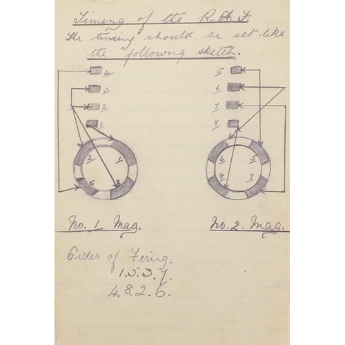 3190 - British military World War I Royal Air Force medal group relating to First Class Air Mechanic Arthur... 