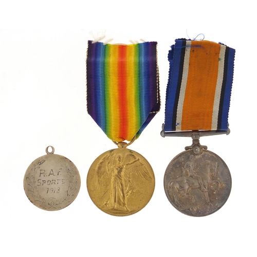 3190 - British military World War I Royal Air Force medal group relating to First Class Air Mechanic Arthur... 