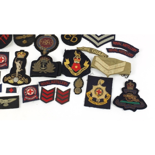 3291 - British and United States militaria including United States Air Corps cloth patch, World War I Volun... 