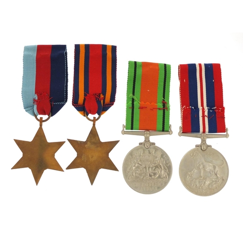 3630 - British military World War II medal group with dress medals and mentioned in dispatches oak leaf