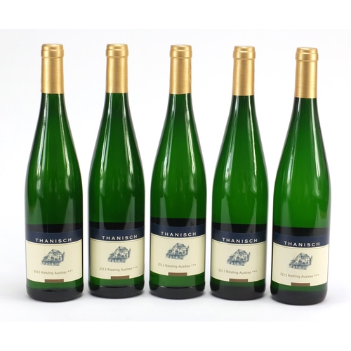 3731 - Five bottles of 2013 Weingut Ludwig Thanisch Riesling white wine