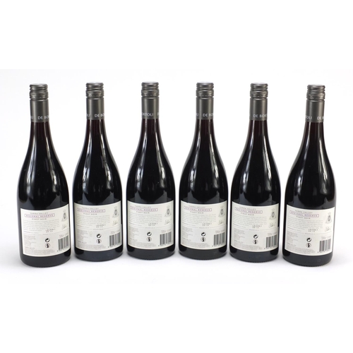 3354 - Six bottles of 2015 De Bortoli Regional Reserve Pinot Noir red wine