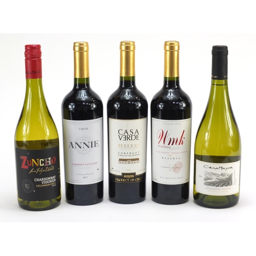 3971 - Five bottles of wine including three bottles of 2017 Annie Cabernet Sauvignon, one bottle of 2019 Ca... 