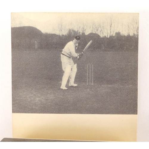 3345 - Early 20th century Frank Woolley cricket flick book, pull to leg and forcing shot, off the back foot... 