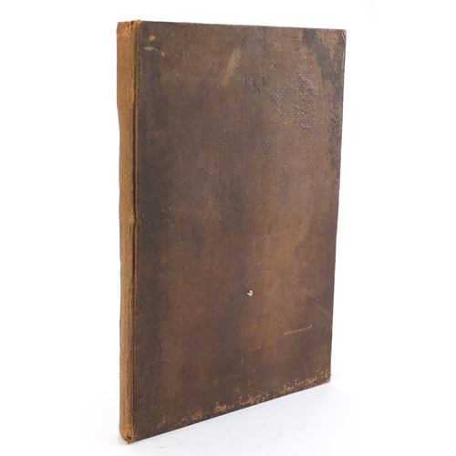 3877 - Apocrypha, antique leather bound hardback book