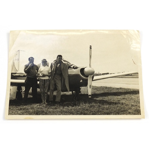 3243 - Vintage Canadian motor car racing ephemera relating to Bob McLean who died in 1966 at Sebring racewa... 