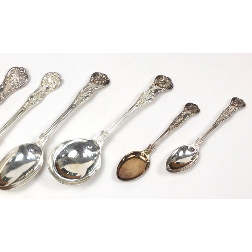 3361 - 1920's Atkin Brothers canteen of Queens pattern silver plated cutlery including a fish set, housed i... 