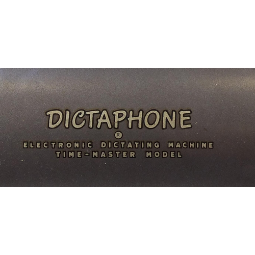 1456 - Timemaster electronic Dictaphone dictating machine with carrying case