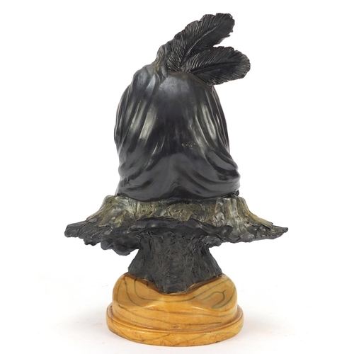 1198 - The Academy collection bust of a red Indian chief, 41cm high