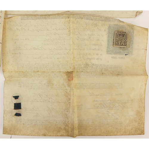 1459 - Antique licences and indentures