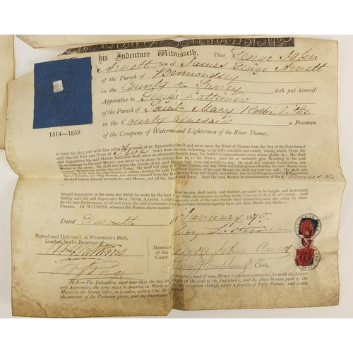 1459 - Antique licences and indentures