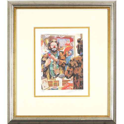 1321 - Barry Leighton-Jones - Showtime and Hot Dogs, two pencil singed artist's proof lithographs, both mou... 