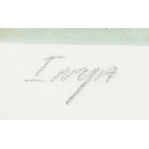 1116 - Lluis Ribas - Inga, pencil signed serigraph, limited edition 47/300, certificate of authenticity ver... 