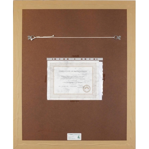 1116 - Lluis Ribas - Inga, pencil signed serigraph, limited edition 47/300, certificate of authenticity ver... 