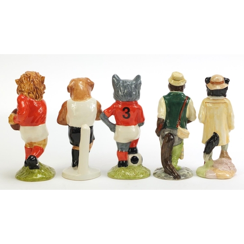 922 - Ten Beswick animals with boxes including Lady Pig, Gardener Rabbit and Gentleman Pig, the largest 14... 