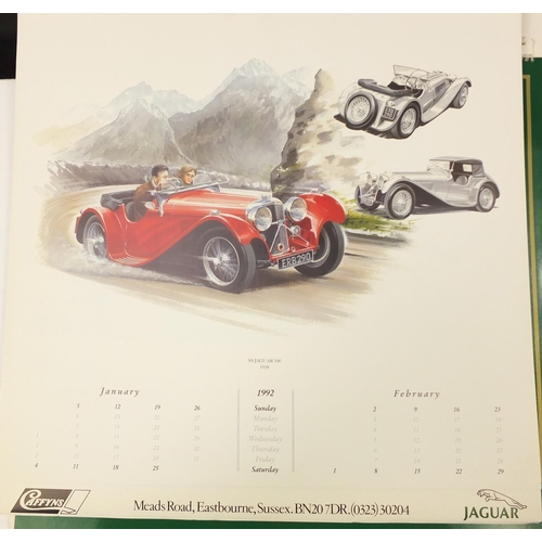 1434 - 1980's and later Jaguar calendars