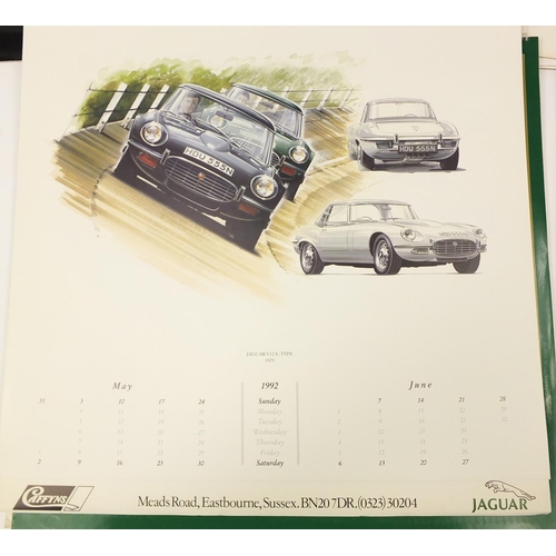 1434 - 1980's and later Jaguar calendars