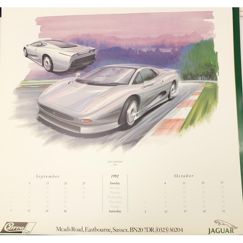 1434 - 1980's and later Jaguar calendars