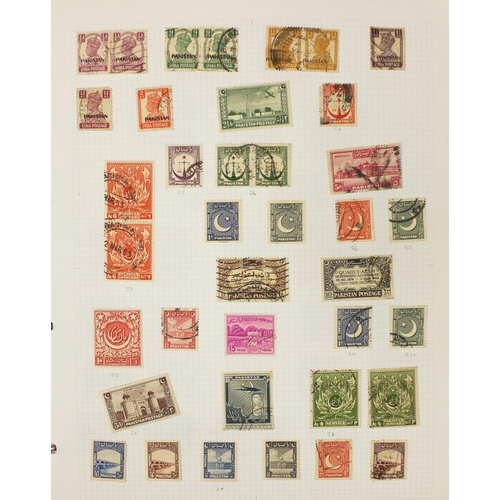 1505 - Collection of world stamps arranged in albums including Great Britain and Poland