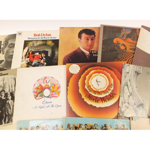 1441 - Vinyl LP's and a CD including two Beatles Sgt Pepper's Lonely Hearts Club Band with cut outs, Led Ze... 