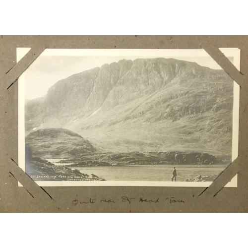 1310 - Edwardian and later topographical postcards, mostly of Keswick arranged in an album, including some ... 