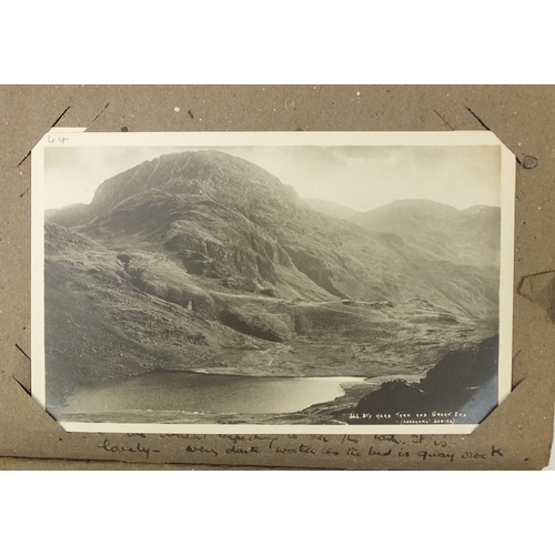 1310 - Edwardian and later topographical postcards, mostly of Keswick arranged in an album, including some ... 