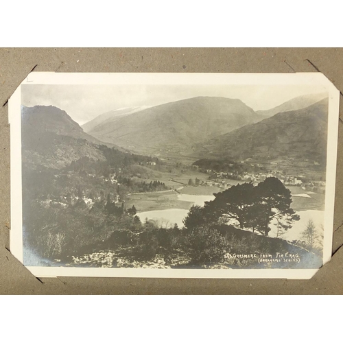 1310 - Edwardian and later topographical postcards, mostly of Keswick arranged in an album, including some ... 