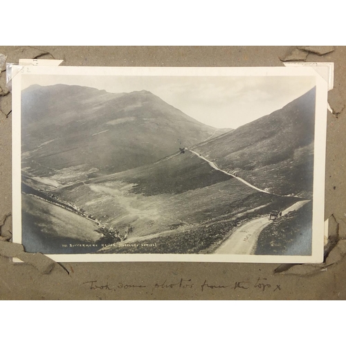 1310 - Edwardian and later topographical postcards, mostly of Keswick arranged in an album, including some ... 