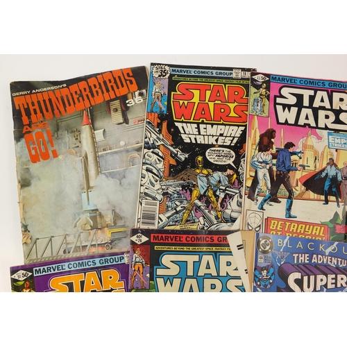 1316 - Star Wars Marvel, Superman and Gerry Anderson's Thunderbirds are Go comics