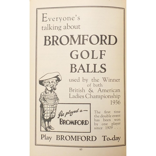 608 - Golf Made Easy 1933 edition by J. Forrest with fold out plates, London published together with 50 Mi... 