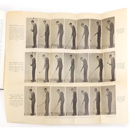 608 - Golf Made Easy 1933 edition by J. Forrest with fold out plates, London published together with 50 Mi... 