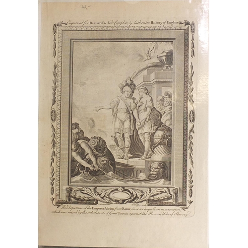 572 - Antique and later engravings and prints arranged in a folder, some Old Masters including La Processi... 