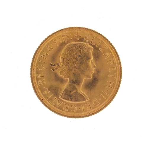 547 - Elizabeth II 1962 gold sovereign