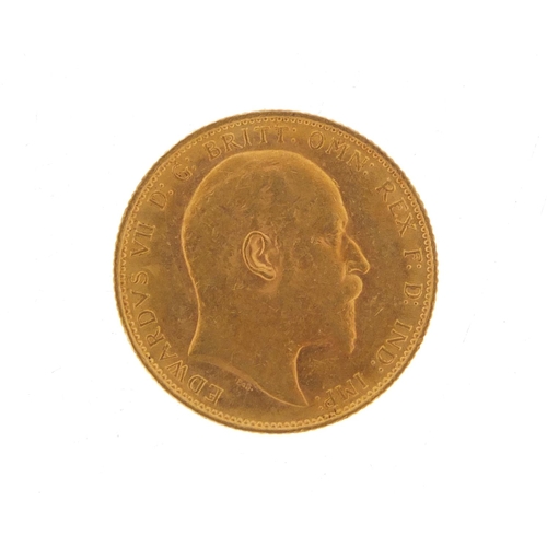 370 - Edward VII 1910 gold sovereign