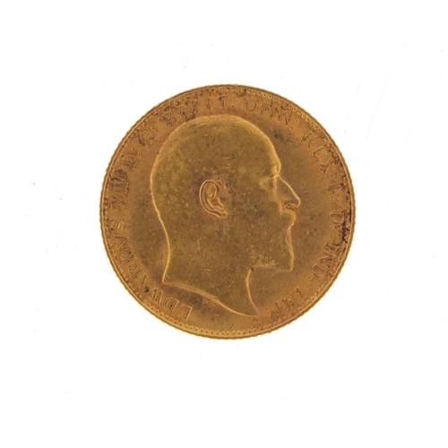 290 - Edward VII 1908 gold sovereign