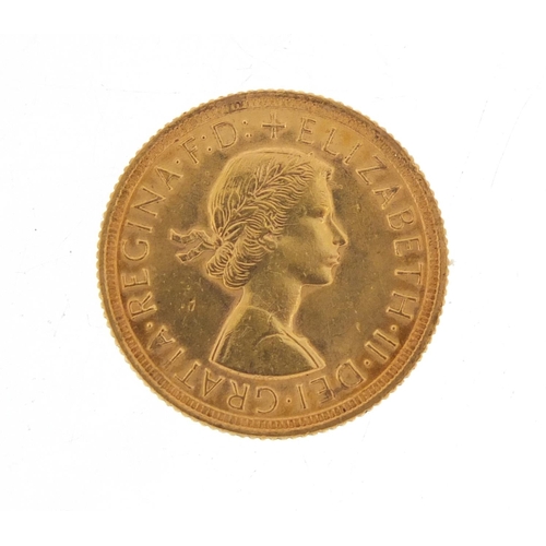 549 - Elizabeth II 1963 gold sovereign